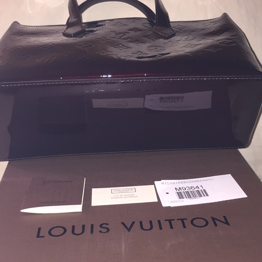 NWT Louis Vuitton Wilshire Blvd PM Amarante M93641 - Picture 5 of 8